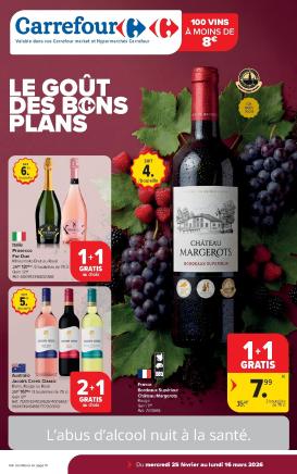carrefour-market - De Carrefour Market - Le Goût des Bons Plans folder geldig vanaf 25/02/2026 t/m 16/03/2026