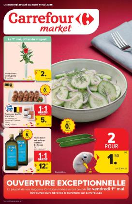 carrefour-market - Carrefour Market folder voor volgende week van woensdag 29/04/2026 tot dinsdag 05/05/2026