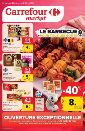 carrefour-market - Carrefour Market folder voor volgende week van woensdag 20/05/2026 tot dinsdag 26/05/2026