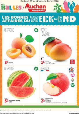 auchan - Huidige Auchan Supermarché - Les bons plans du week-end folder geldig van donderdag 28/05/2026 tot zondag 31/05/2026