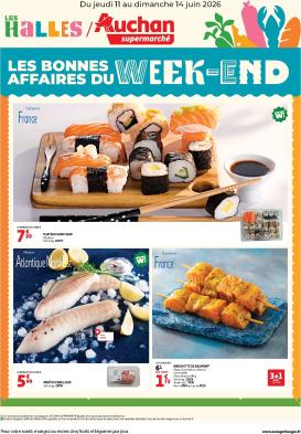 auchan - Huidige Auchan Supermarché - Les bons plans du week-end folder geldig van donderdag 11/06/2026 tot zondag 14/06/2026