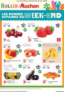 auchan - Huidige Auchan - Les bons plans du week-end folder geldig van donderdag 18/06/2026 tot zondag 21/06/2026