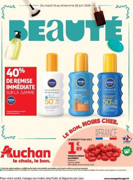 auchan - Huidige Auchan - Beauté folder geldig van dinsdag 16/06/2026 tot zondag 28/06/2026