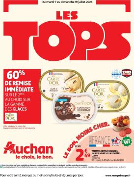 auchan - Auchan - Tops, Halles folder voor volgende week van dinsdag 07/07/2026 tot zondag 19/07/2026