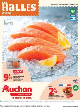 auchan - Auchan Supermarché - Tops, Halles folder voor volgende week van dinsdag 07/07/2026 tot zaterdag 11/07/2026