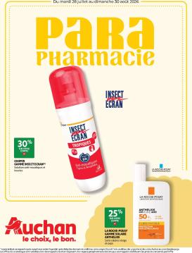 auchan - Auchan - Parapharmacie, beauté folder voor volgende week van dinsdag 28/07/2026 tot zondag 30/08/2026