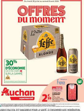 auchan - Auchan - Supermarché folder voor volgende week van dinsdag 28/07/2026 tot zaterdag 08/08/2026