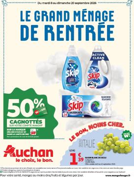 auchan - Auchan folder voor volgende week van dinsdag 08/09/2026 tot zondag 20/09/2026