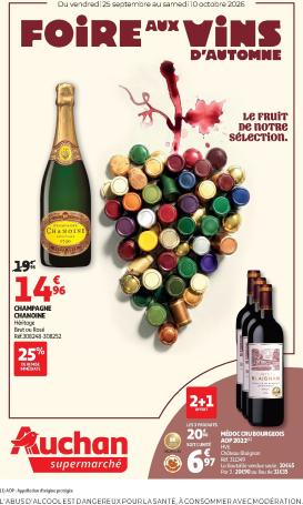 auchan - Huidige Auchan Supermarché folder geldig van vrijdag 25/09/2026 tot zaterdag 10/10/2026