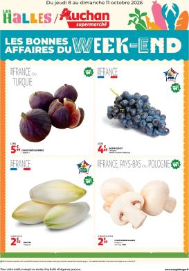 auchan - Huidige Auchan Supermarché - Les bons plans du week end folder geldig van donderdag 08/10/2026 tot zondag 11/10/2026