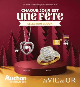 auchan - Auchan - Bijoux pour les fêtes folder voor volgende week van dinsdag 20/10/2026 tot donderdag 31/12/2026