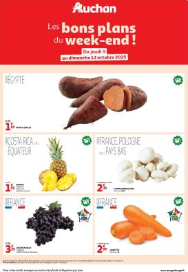 auchan - Auchan - Les bons plans du week-end dans votre hyper ! folder geldig vanaf 09/10 - 12/10