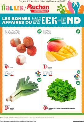 auchan - De Auchan supermarché - Les bons plans du week-end dans votre super ! folder geldig vanaf 11/12 t/m 14/12