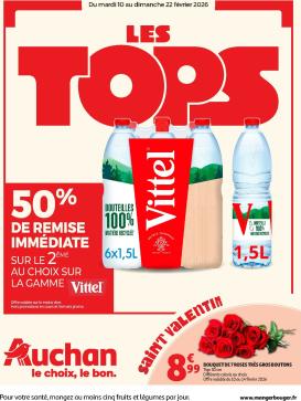 auchan - De Auchan - Tops produits, top prix folder geldig vanaf 10/02/2026 t/m 22/02/2026