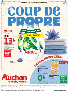 auchan - De Auchan - Coup de propre hypers folder geldig vanaf 03/03/2026 t/m 15/03/2026