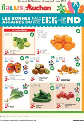 auchan - De Auchan - Les bons plans du week-end dans votre hyper folder geldig vanaf 26/02/2026 t/m 01/03/2026
