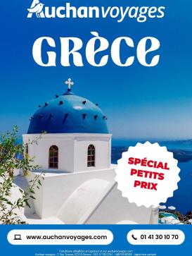 auchan - Huidige Auchan - Voyages : vacances en Grèce folder geldig van maandag 13/04/2026 tot donderdag 30/04/2026
