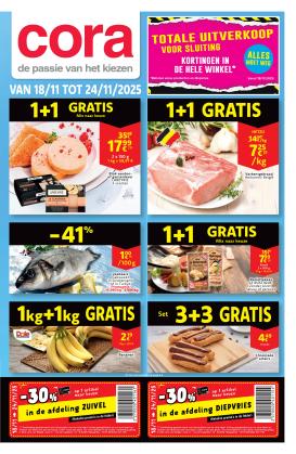 cora - De Cora folder geldig vanaf 18/11 t/m 24/11