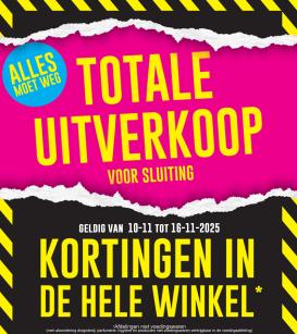 cora - De Cora - Liquidatie folder geldig vanaf 10/11 t/m 16/11