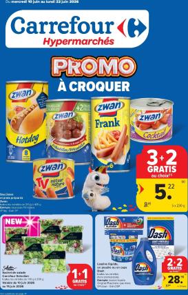 carrefour - Huidige Carrefour Hypermarchés folder geldig van woensdag 10/06/2026 tot maandag 22/06/2026