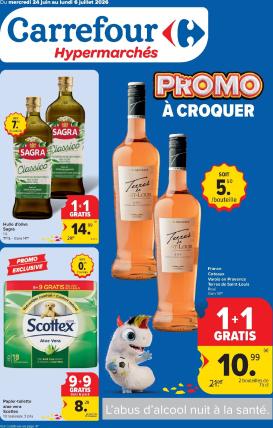carrefour - Carrefour Hypermarchés folder voor volgende week van woensdag 24/06/2026 tot maandag 06/07/2026