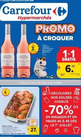carrefour - Huidige Carrefour Hypermarchés folder geldig van woensdag 01/07/2026 tot maandag 13/07/2026