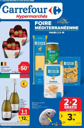 carrefour - Carrefour Hypermarchés folder voor volgende week van woensdag 29/07/2026 tot maandag 10/08/2026