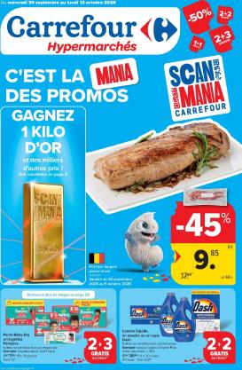 carrefour - Carrefour folder voor volgende week van woensdag 30/09/2026 tot maandag 12/10/2026