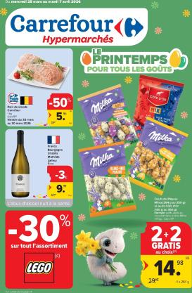carrefour - De Carrefour Hypermarchés folder geldig vanaf 25/03/2026 t/m 07/04/2026