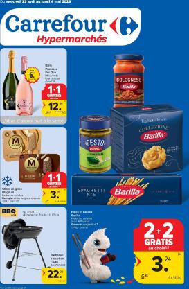 carrefour - Carrefour Hypermarchés folder voor volgende week van woensdag 22/04/2026 tot maandag 04/05/2026