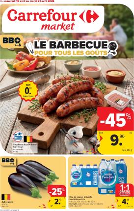 carrefour - Huidige Carrefour Market folder geldig van woensdag 15/04/2026 tot dinsdag 21/04/2026