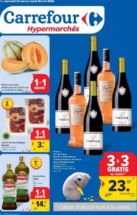 carrefour - Carrefour Hypermarchés folder voor volgende week van woensdag 13/05/2026 tot dinsdag 26/05/2026