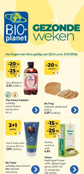 bio-planet - Toekomstige Bio-Planet folder geldig van woensdag 22/04/2026 tot dinsdag 05/05/2026