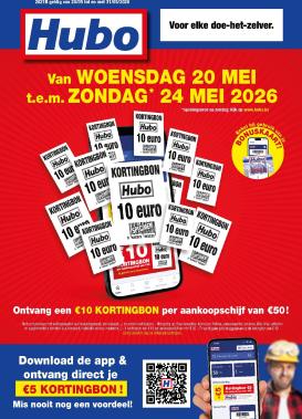 hubo - Huidige Hubo folder geldig van woensdag 20/05/2026 tot zondag 31/05/2026