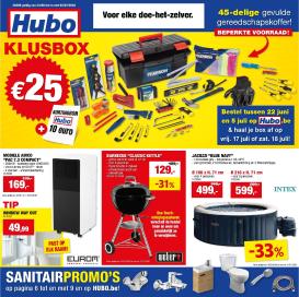 hubo - Huidige Hubo folder geldig van woensdag 24/06/2026 tot zondag 05/07/2026