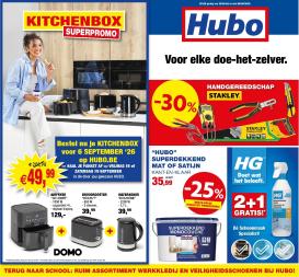 hubo - Huidige Hubo folder geldig van woensdag 26/08/2026 tot zondag 06/09/2026