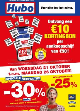 hubo - Huidige Hubo folder geldig van woensdag 21/10/2026 tot zondag 01/11/2026