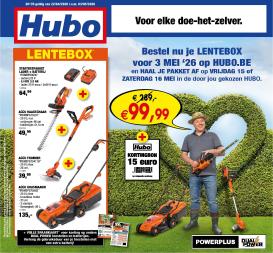 hubo - Huidige Hubo folder geldig van woensdag 22/04/2026 tot zondag 03/05/2026
