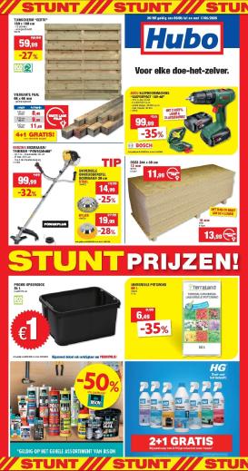 hubo - Huidige Hubo folder geldig van woensdag 06/05/2026 tot zondag 17/05/2026