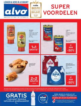 alvo - Huidige Alvo folder geldig van woensdag 09/09/2026 tot dinsdag 22/09/2026