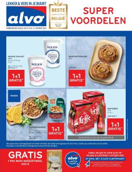 alvo - Alvo folder geldig vanaf 08/10 - 21/10