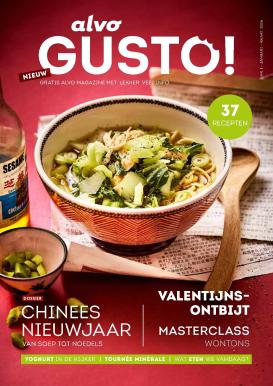 alvo - De Alvo - Gusto folder geldig vanaf 01/01 t/m 31/03