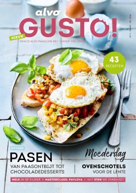alvo - De Alvo - Gusto folder geldig vanaf 25/03/2026 t/m 31/05/2026
