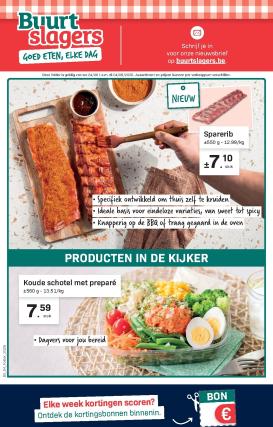 buurtslagers - Huidige Buurtslagers folder geldig van woensdag 24/06/2026 tot dinsdag 04/08/2026