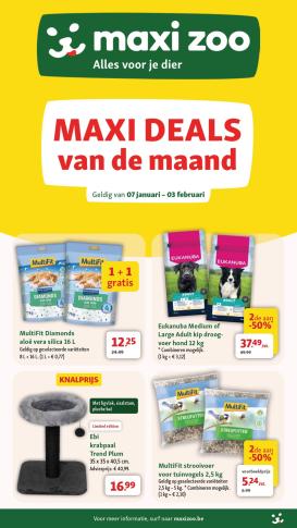 maxizoo - De Maxizoo folder geldig vanaf 07/01 t/m 03/02