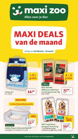 maxizoo - De Maxizoo folder geldig vanaf 04/02/2026 t/m 03/03/2026