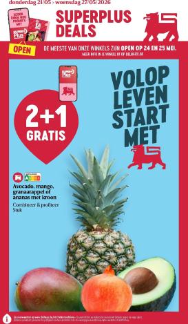 delhaize - Toekomstige Delhaize folder geldig van donderdag 21/05/2026 tot woensdag 27/05/2026