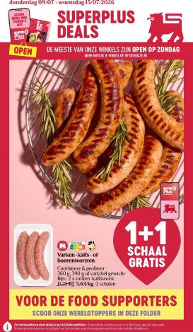 delhaize - Toekomstige Delhaize folder geldig van donderdag 09/07/2026 tot woensdag 15/07/2026
