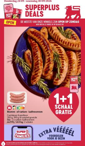 delhaize - Toekomstige Delhaize folder geldig van donderdag 24/09/2026 tot woensdag 30/09/2026