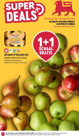 delhaize - Toekomstige Delhaize folder geldig van donderdag 22/10/2026 tot woensdag 28/10/2026